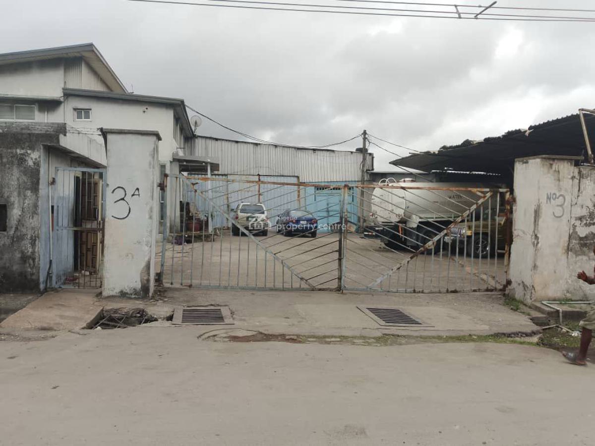Commercial Property + 3 Warehouses & a Bungalow, Ijora Cause Way, Ijora, Apapa, Lagos, Commercial Property for Sale