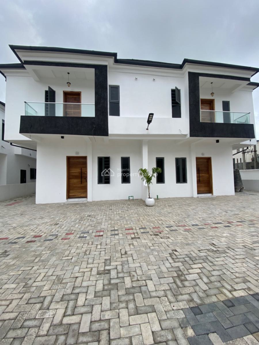 Brand New 4 Bedrooms Semi Detached Duplex with Bq, Harris Drive, Vgc, Lekki, Lagos, Semi-detached Duplex for Sale