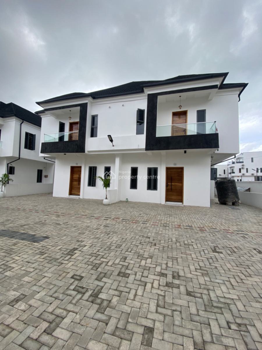 Brand New 4 Bedrooms Semi Detached Duplex with Bq, Harris Drive, Vgc, Lekki, Lagos, Semi-detached Duplex for Sale
