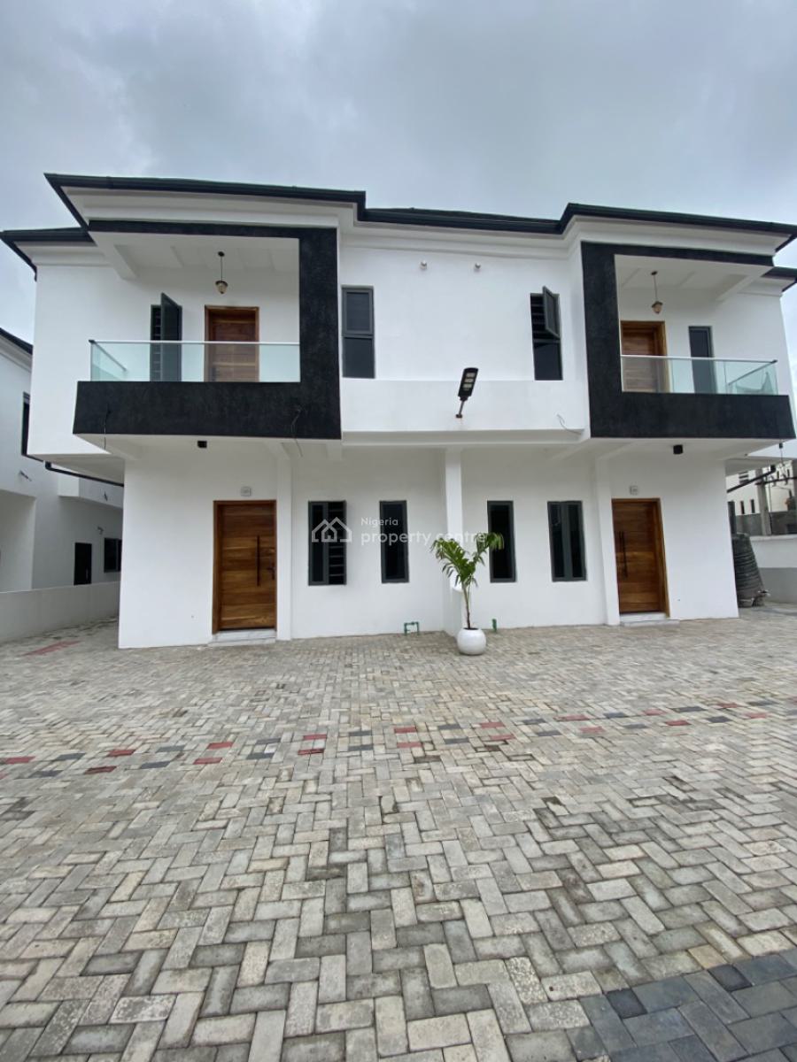 Brand New 4 Bedrooms Semi Detached Duplex with Bq, Harris Drive, Vgc, Lekki, Lagos, Semi-detached Duplex for Sale