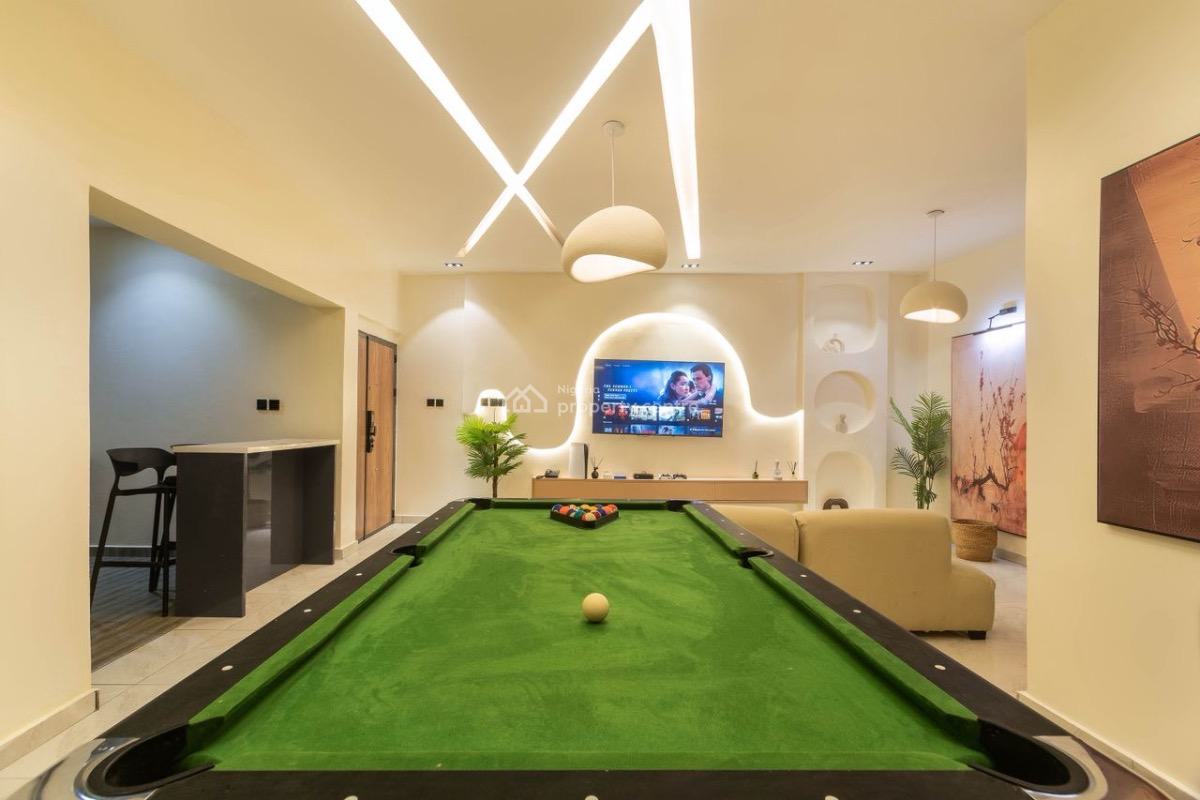 Luxury 2 Bedroom with a Swimming Pool and Snooker, Off Freedom Way, Lekki Phase 1, Lekki, Lagos, Flat / Apartment Short Let