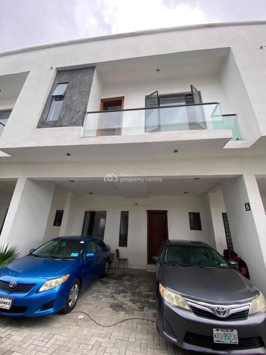 Luxury Serviced 4 Bedroom Terrace Duplex in a Secure Estate, Harris Drive in an Estate, Vgc, Lekki, Lagos, Terraced Duplex for Rent