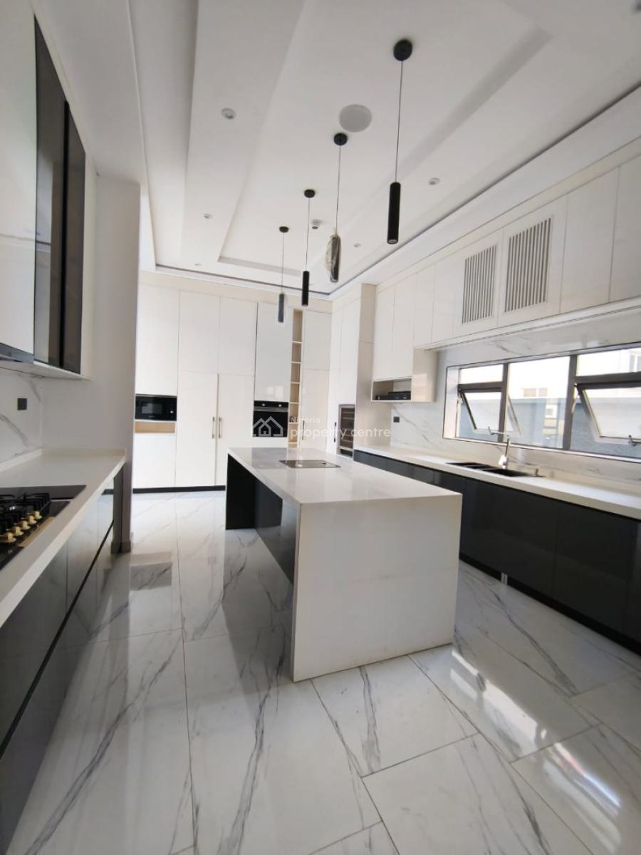 Exotic Luxurious Automated 5 Bedroom Fully Detached Plus Bq Available, Ikate, Lekki, Lagos, Detached Duplex for Sale