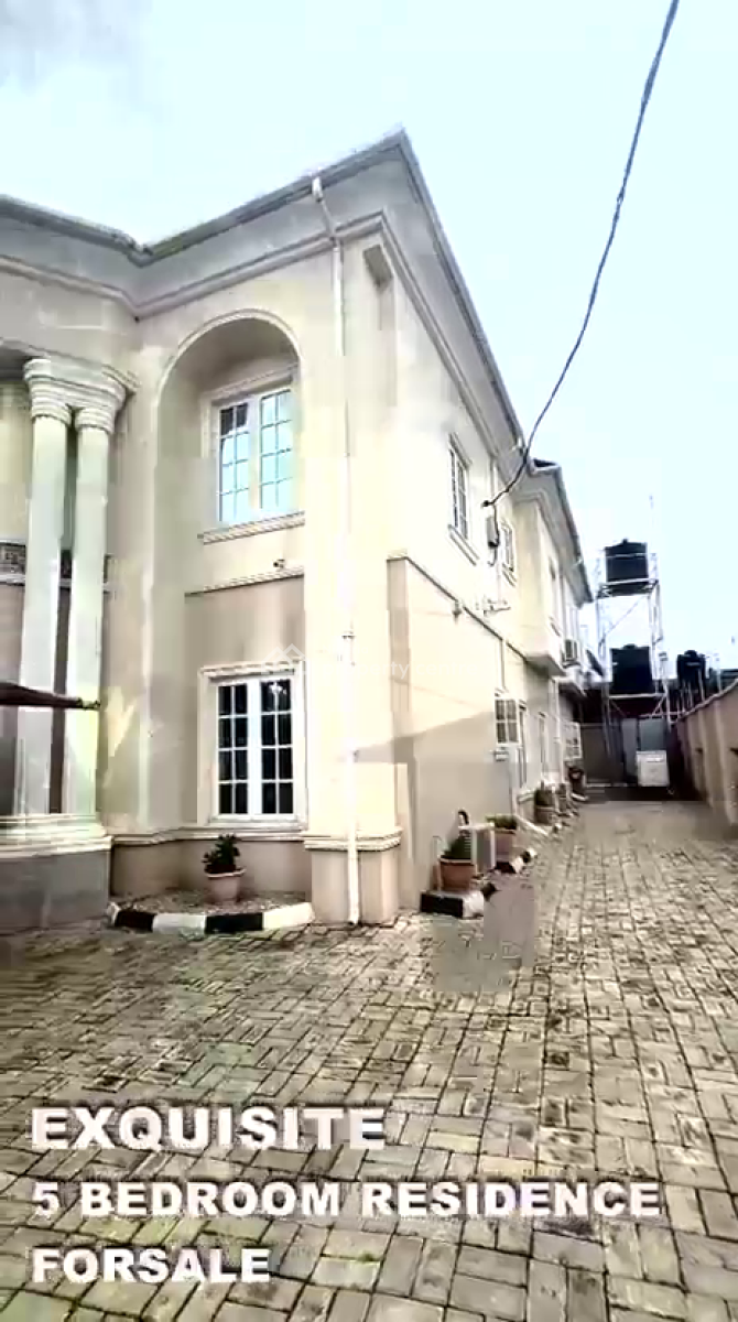 Luxury 5bedroom Duplex, Akowonjo, Alimosho, Lagos, Detached Duplex for Sale