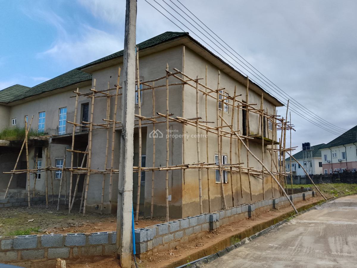 Carcass 4 Bedrooms Semi-detached Duplex, Riverpark Estate, Lugbe District, Abuja, Semi-detached Duplex for Sale