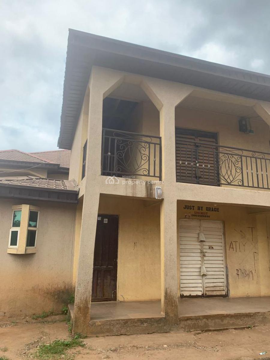 Standard 4nos of 3bedroom Flat with 4nos of Shops, Otta, Sango Ota, Ogun, House for Sale