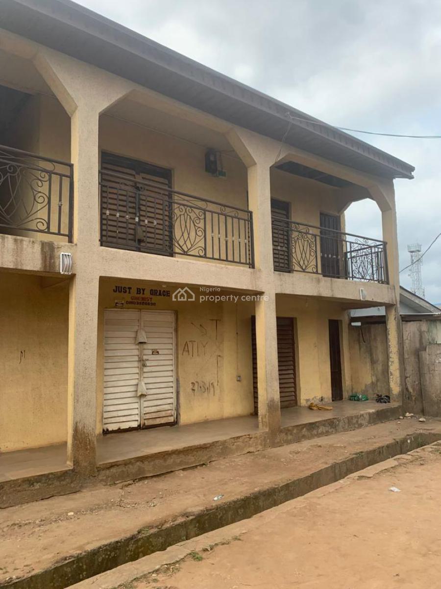 Standard 4nos of 3bedroom Flat with 4nos of Shops, Otta, Sango Ota, Ogun, House for Sale