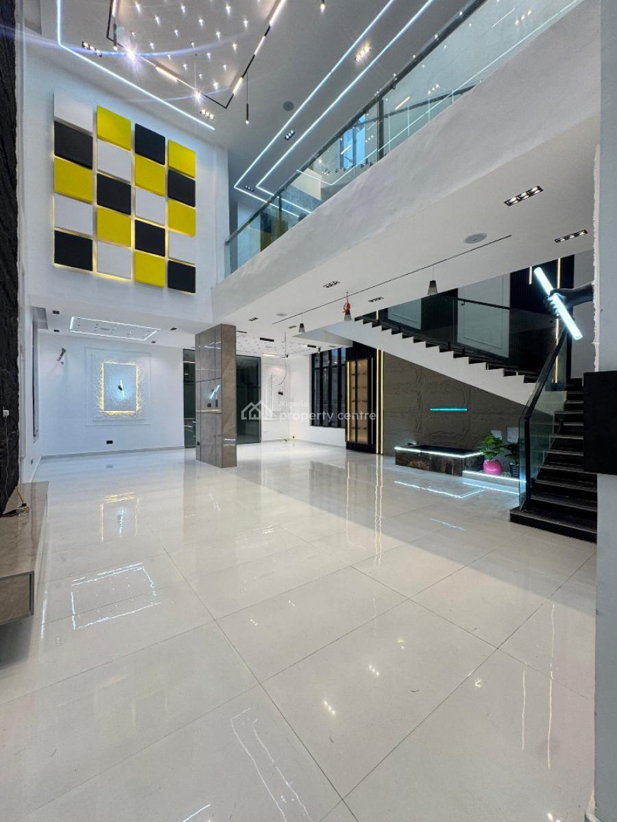 Magnificent 5 Beds with a Private Pool, Exterior Lounge, Cinema & Gym, Chevron, Lekki, Lagos, Detached Duplex for Sale