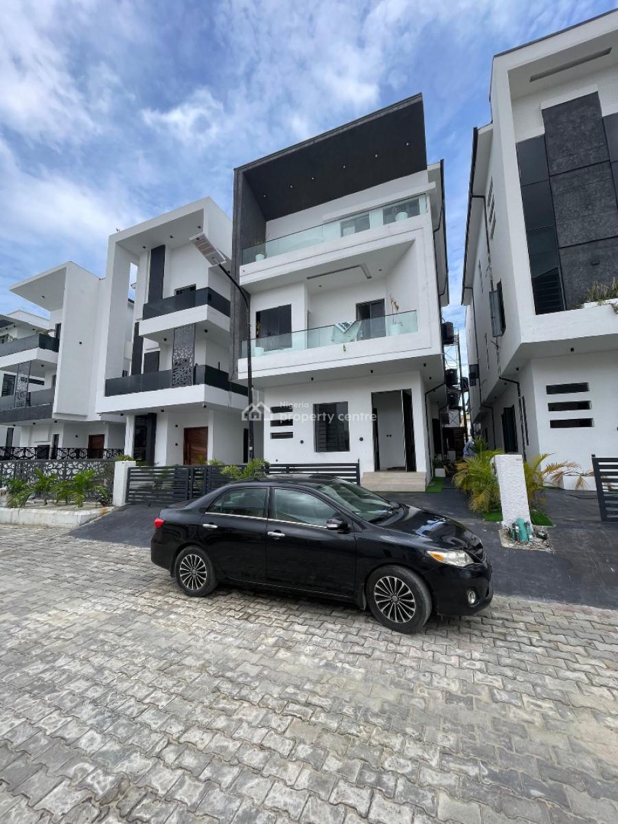 5 Bedroom Fully Detached Duplex with Bq, Pool Cinema Box Room, Chevron, Lekki, Lagos, Detached Duplex for Sale