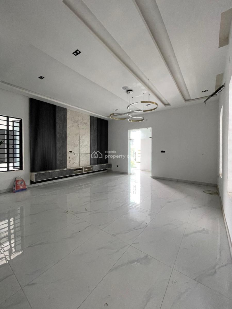 5 Bedroom Fully Detached Duplex with Bq, Pool Cinema Box Room, Chevron, Lekki, Lagos, Detached Duplex for Sale