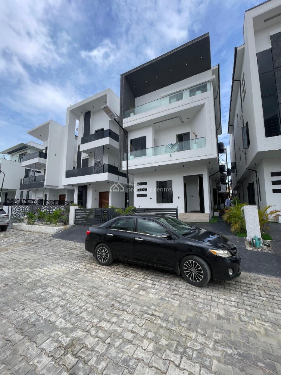 5 Bedroom Fully Detached Duplex with Bq, Pool Cinema Box Room, Chevron, Lekki, Lagos, Detached Duplex for Sale