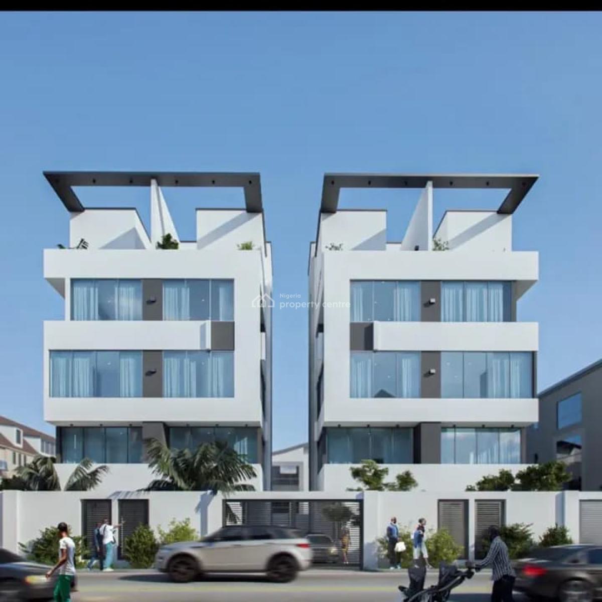 50% Completed 5 Bedroom Detached House with an Office and 2 Rooms Bq, Banana Island, Ikoyi, Lagos, Detached Duplex for Sale