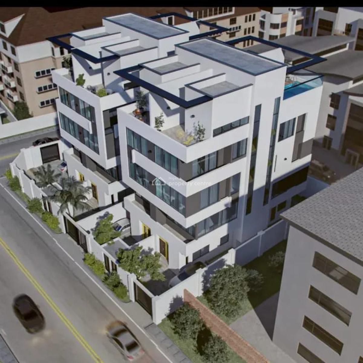 50% Completed 5 Bedroom Detached House with an Office and 2 Rooms Bq, Banana Island, Ikoyi, Lagos, Detached Duplex for Sale