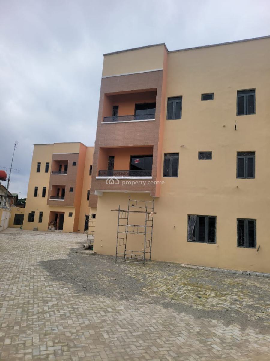 Newly Built 2 Bedroom Flat, Dideolu Estate, Ogba, Ikeja, Lagos, Block of Flats for Sale