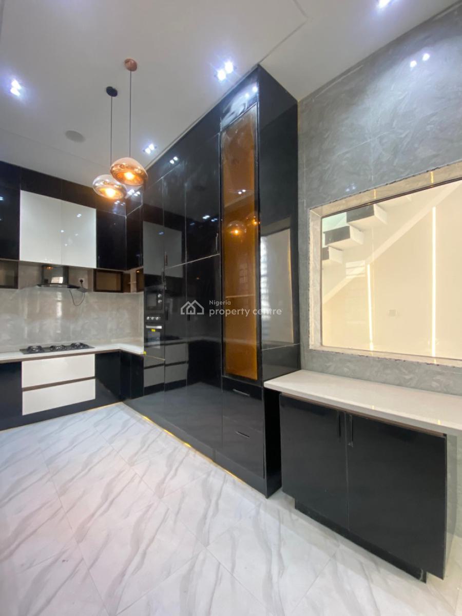 5 Bedroom Fully Detached Duplex with Bq and Swimming Pool, Chevron, Lekki, Lagos, Detached Duplex for Sale