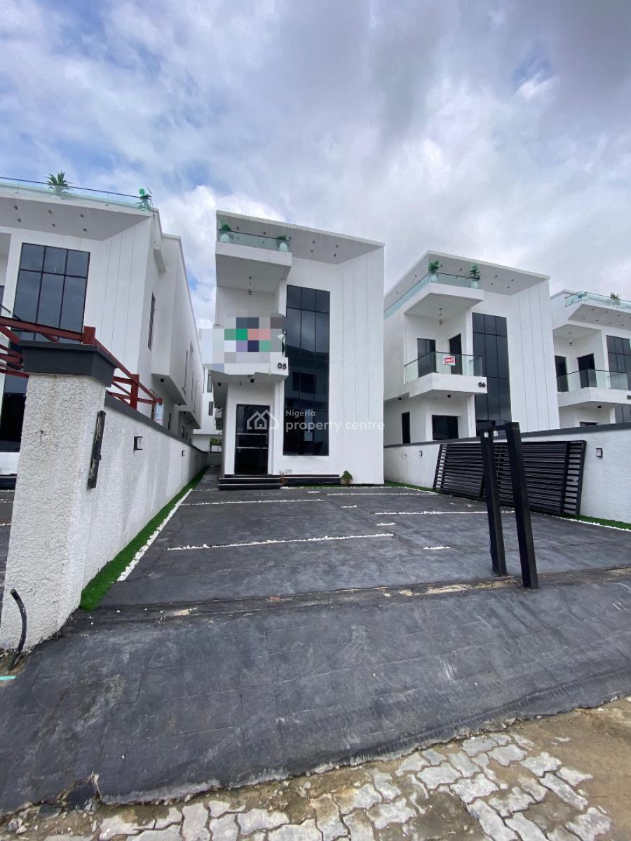 5 Bedroom Fully Detached Duplex with Bq and Swimming Pool, Chevron, Lekki, Lagos, Detached Duplex for Sale