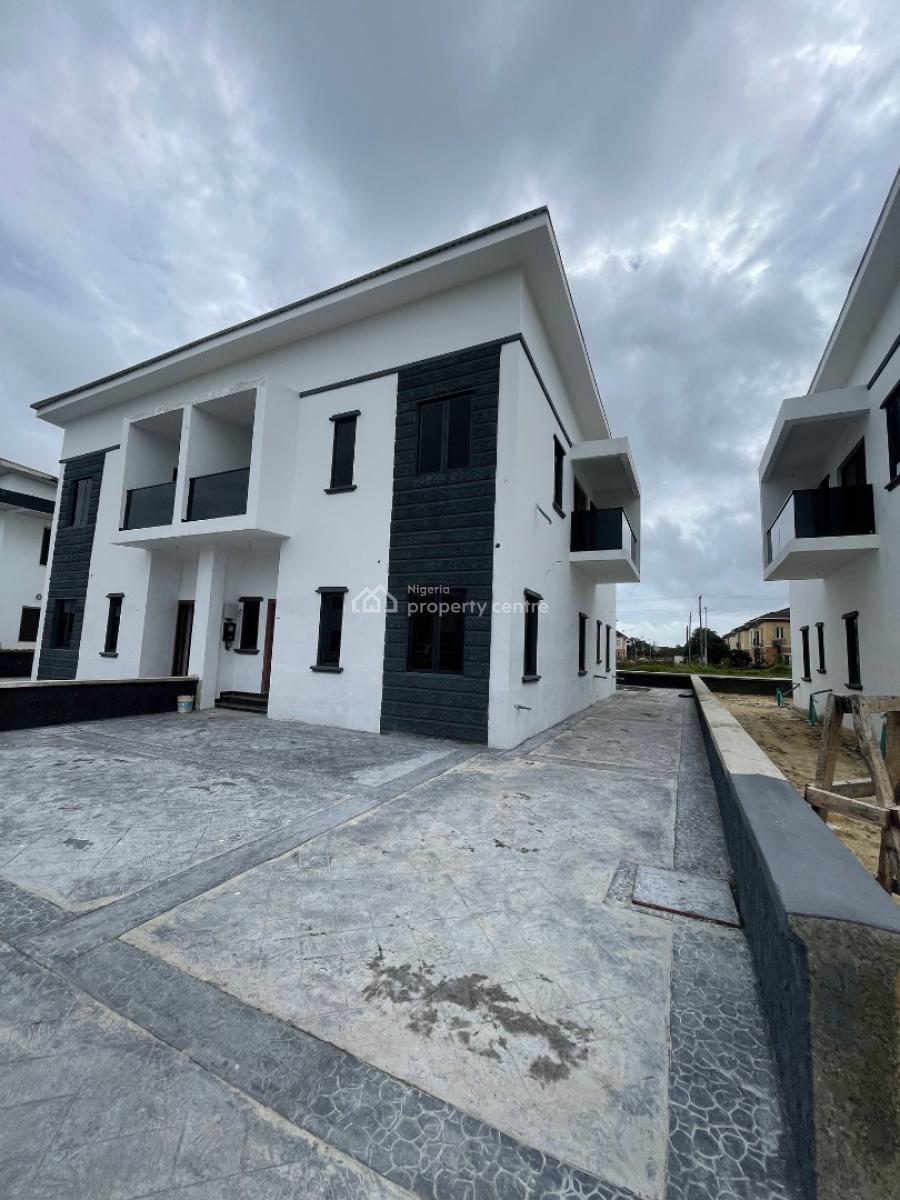 Four Bedroom  Duplex, Sapphire Gardens, Awoyaya, Ibeju Lekki, Lagos, Semi-detached Duplex for Rent