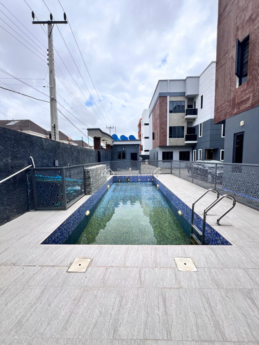 4 Bedroom Terrace Duplex with Bq, Ikate, Lekki, Lagos, Terraced Duplex for Rent