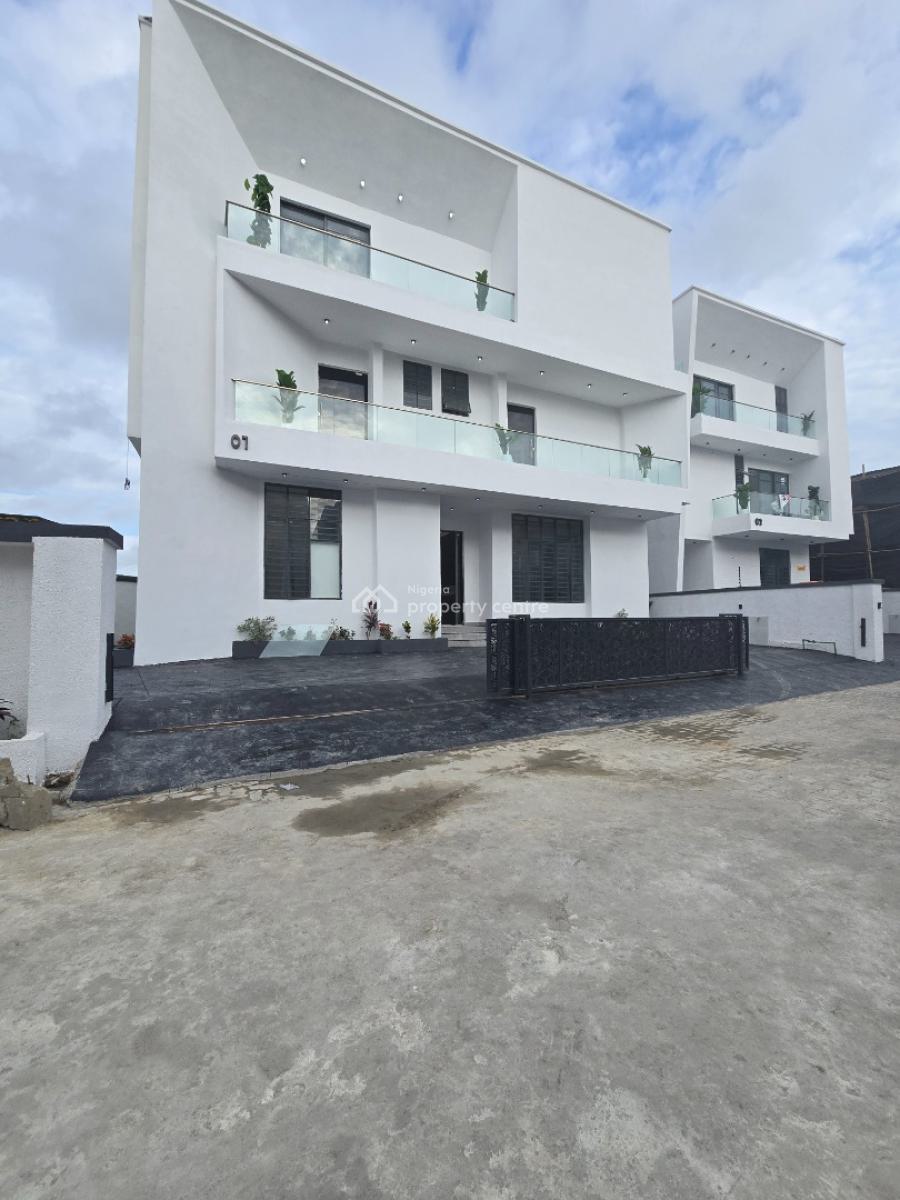 Newly Built 5 Bedroom House, Chevron Drive, Lekki, Lagos, Detached Duplex for Sale