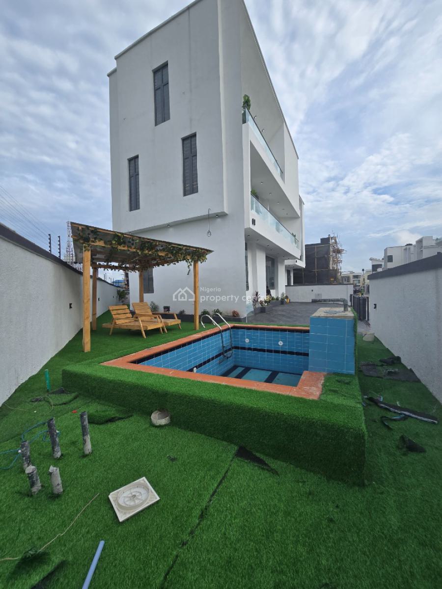 Newly Built 5 Bedroom House, Chevron Drive, Lekki, Lagos, Detached Duplex for Sale