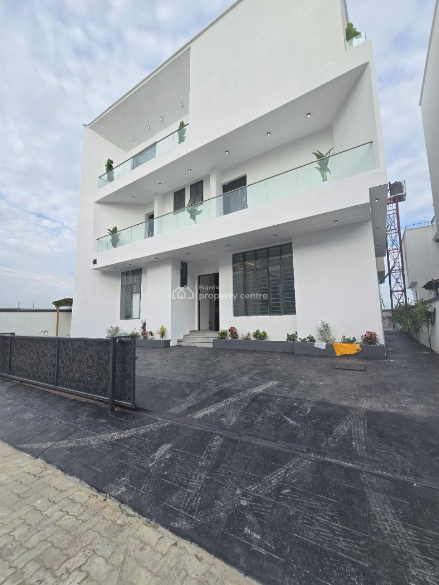 Newly Built 5 Bedroom House, Chevron Drive, Lekki, Lagos, Detached Duplex for Sale