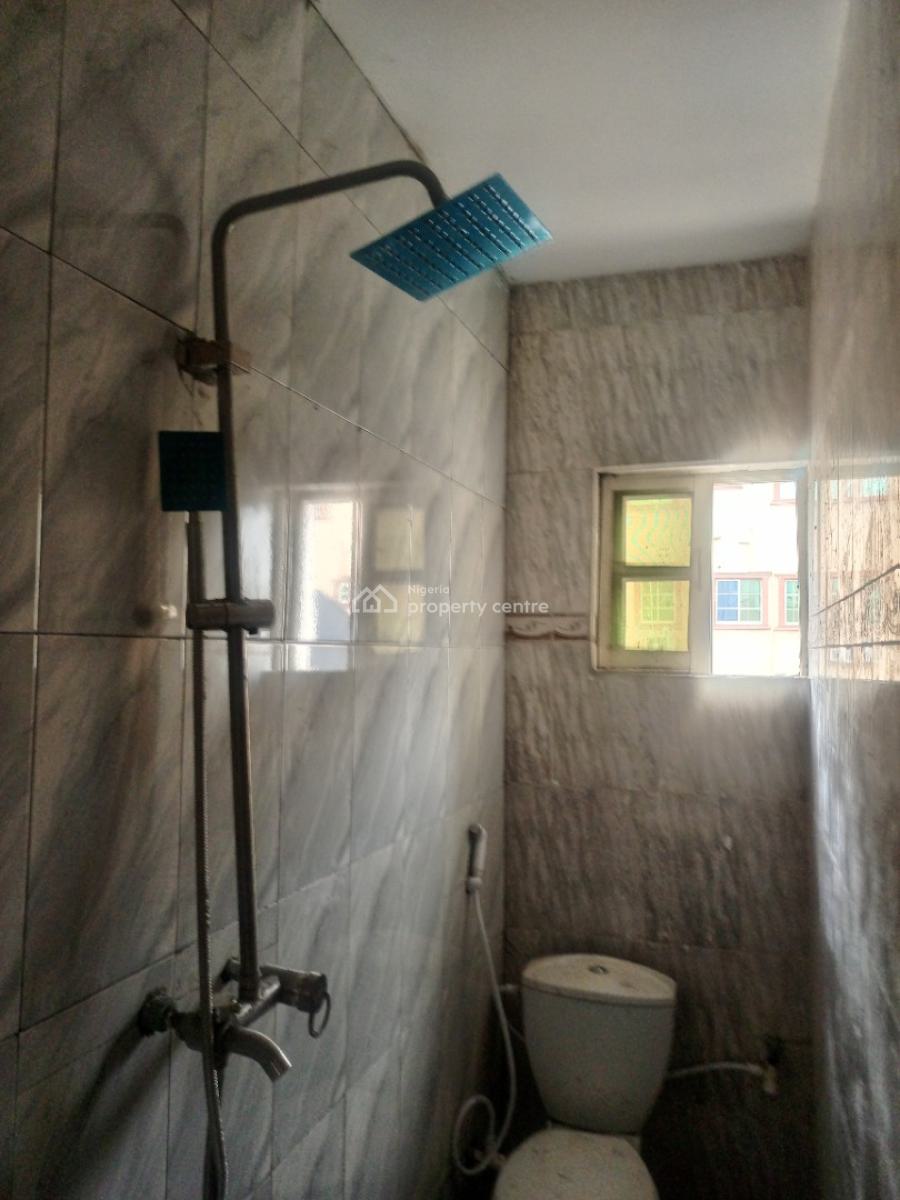a Newly Renovated 3 Bedroom Flat with Dining Directly on Good Road, Mangoro Very Close to Bus Stop, Ikeja, Lagos, Flat / Apartment for Rent