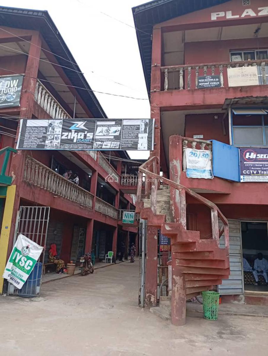 Unique Super Plaza with 56 Shops Facing Road, Ikotun Idumu, Ikotun, Lagos, Plaza / Complex / Mall for Sale