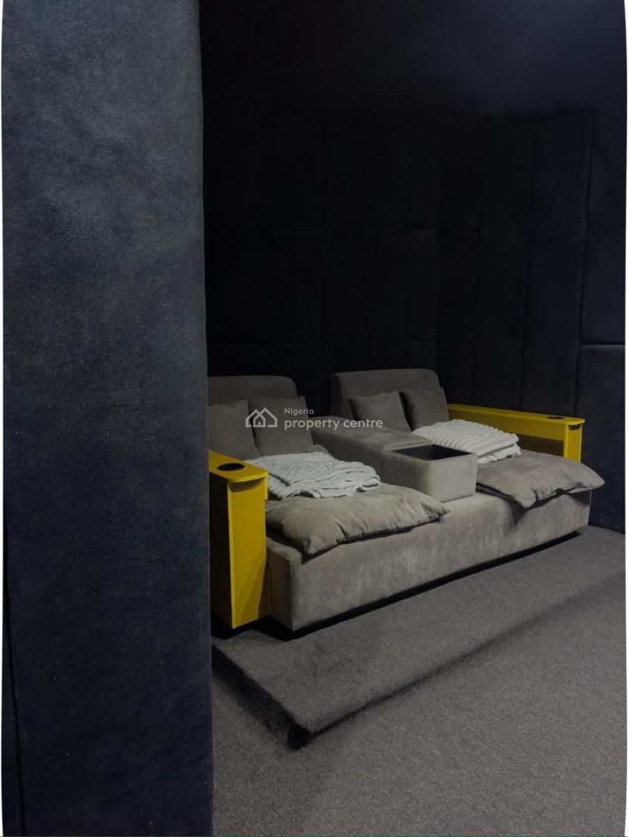 Luxurious 3 Bedroom Maisonette with Private Cinema, Lekki Phase 1, Lekki, Lagos, Flat / Apartment Short Let