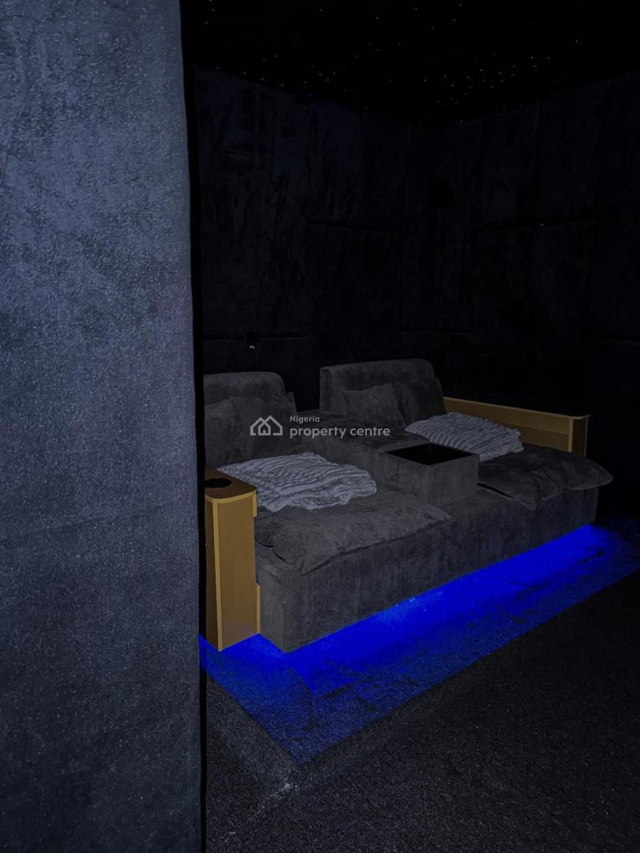 Luxurious 3 Bedroom Maisonette with Private Cinema, Lekki Phase 1, Lekki, Lagos, Flat / Apartment Short Let