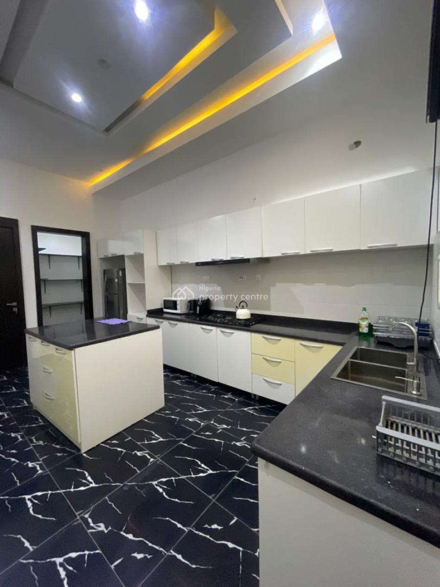 Super Serene 4 Bedroom House, Abraham Adesanya, Ajah, Lagos, Semi-detached Duplex Short Let