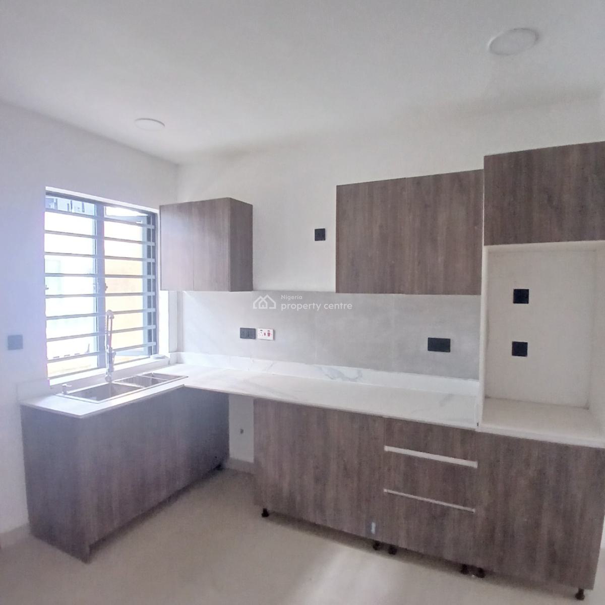 3 Bedroom Terrace Duplex with Bq Within a Serviced Estate, Chevron Toll Gate, Orchid Road, Lekki, Lagos, Terraced Duplex for Rent