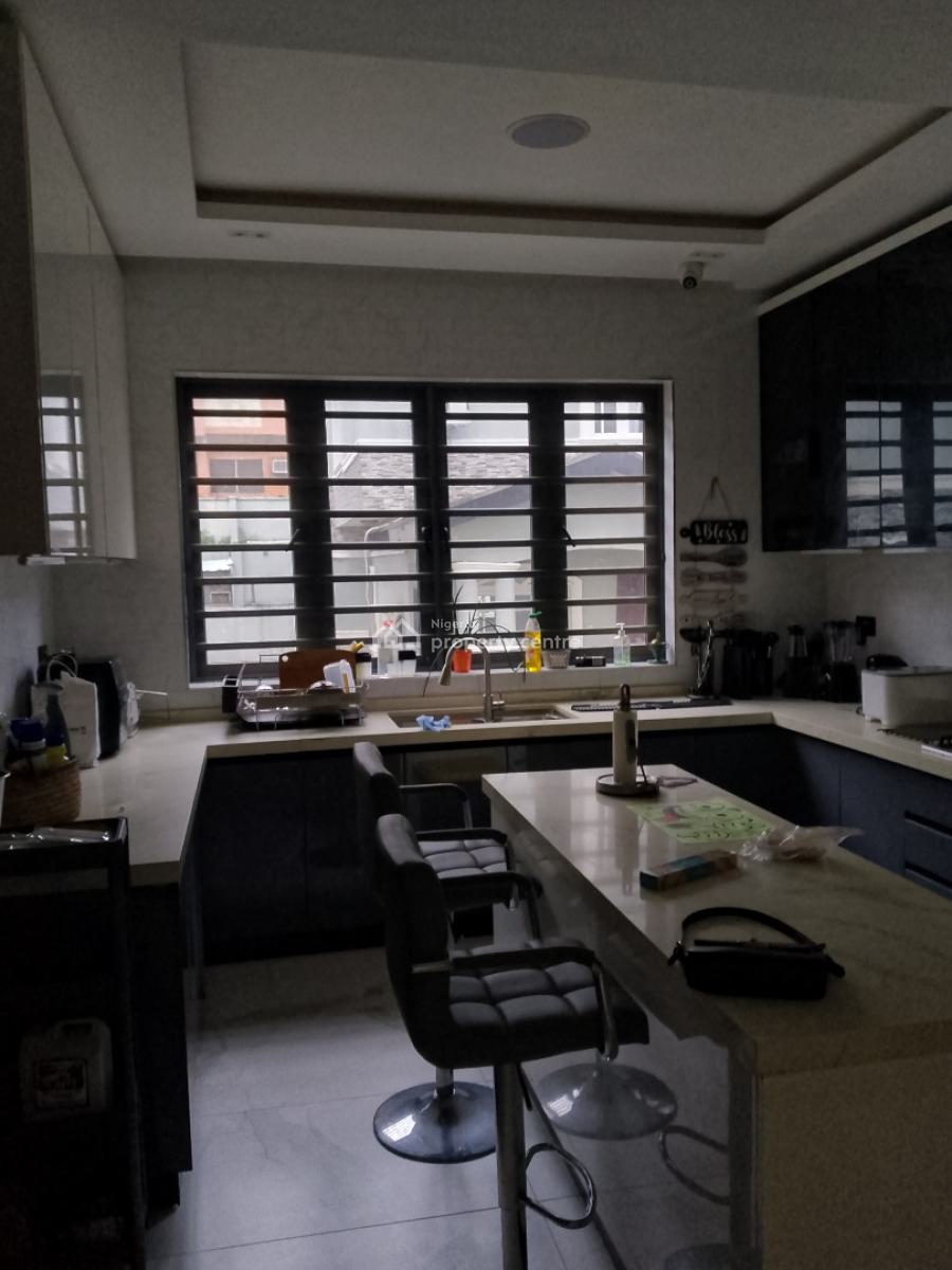 Fully Furnished 2 Nos 4 Bedroom Semi Detached Duplex with Bq, Awushe Estate, Opebi, Ikeja, Lagos, Semi-detached Duplex for Sale