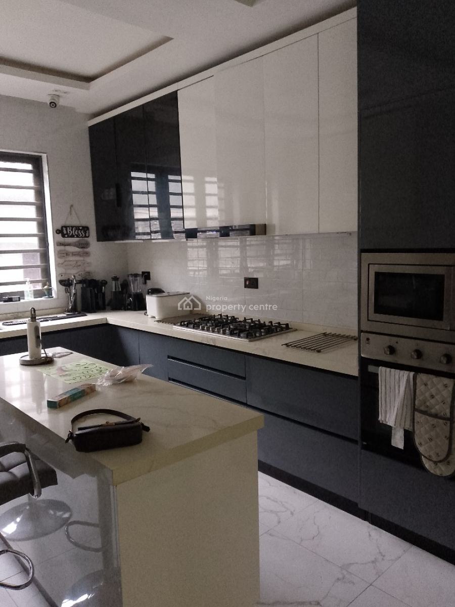 Fully Furnished 2 Nos 4 Bedroom Semi Detached Duplex with Bq, Awushe Estate, Opebi, Ikeja, Lagos, Semi-detached Duplex for Sale