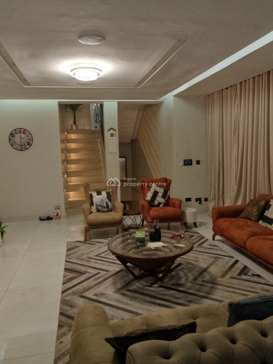 Fully Furnished 2 Nos 4 Bedroom Semi Detached Duplex with Bq, Awushe Estate, Opebi, Ikeja, Lagos, Semi-detached Duplex for Sale