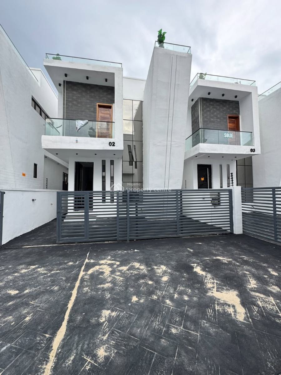 4 Bedroom Fully Detached Duplex Newly Built, Ikota Villa, Ikota, Lekki, Lagos, Detached Duplex for Rent