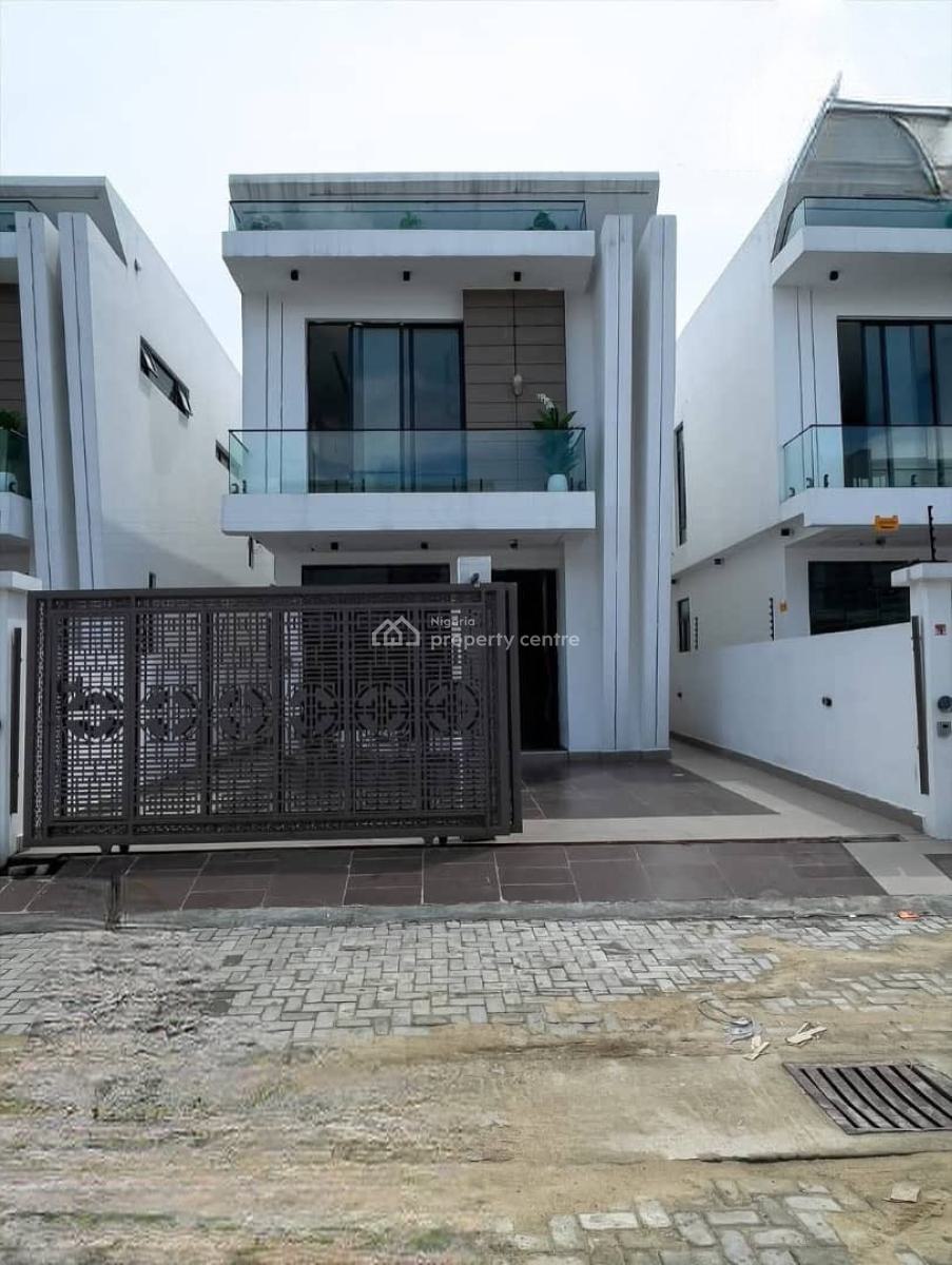 Exquisite 4 Bedroom Detached Duplex with Bq in Secure Estate, Orchid Road, Lekki, Lagos, Detached Duplex for Sale