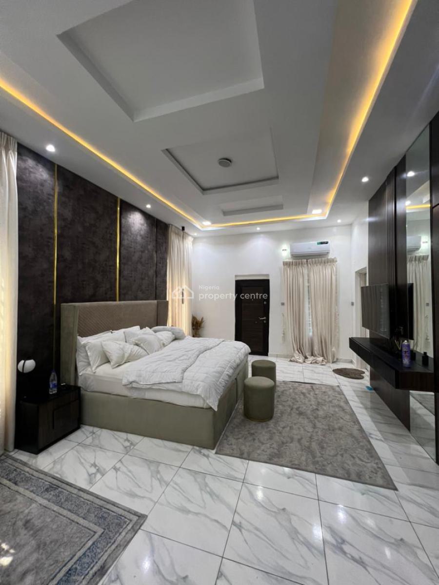 Furnished 4 Bedroom Semi Detached with Bq, Chevron, Lekki, Lagos, Semi-detached Duplex for Rent
