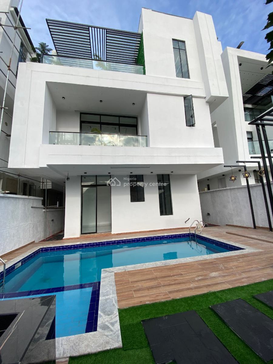 Luxury 6 Bedroom Fully Detached Duplex, Chevron, Lekki, Lagos, Detached Duplex for Sale
