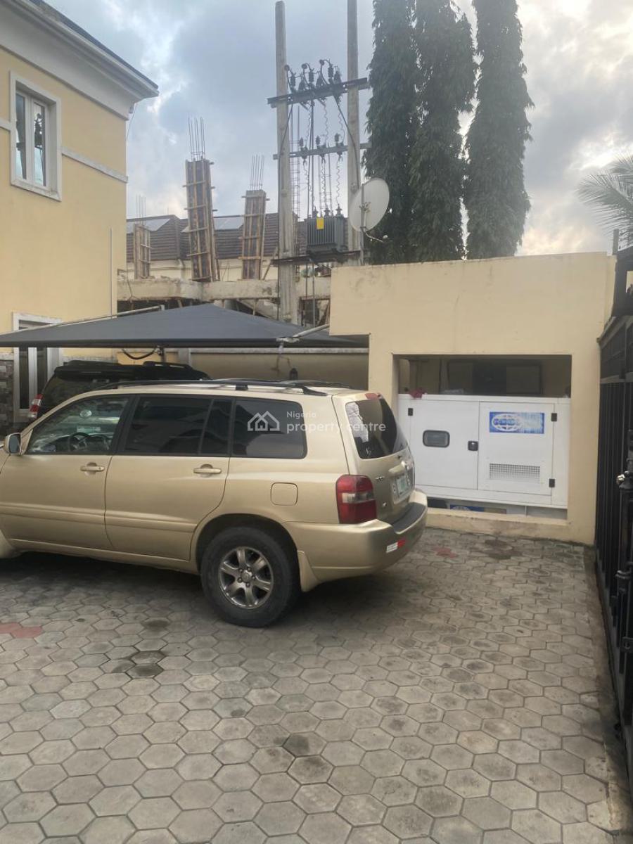 Upscale 5-bedroom Fully Detached Duplex with 2 Rooms Bq on 500sqm, Lekki Phase 1, Lekki, Lagos, Detached Duplex for Sale