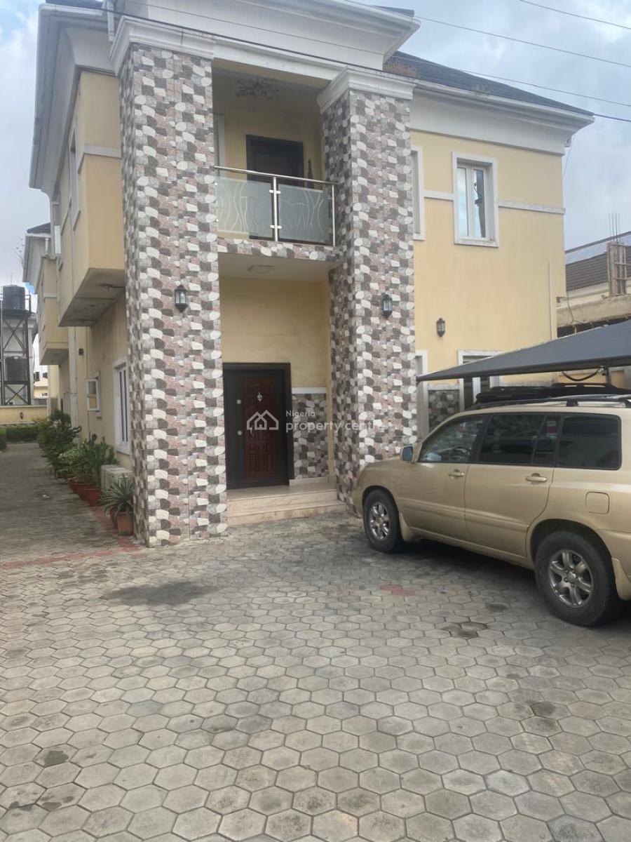 Upscale 5-bedroom Fully Detached Duplex with 2 Rooms Bq on 500sqm, Lekki Phase 1, Lekki, Lagos, Detached Duplex for Sale