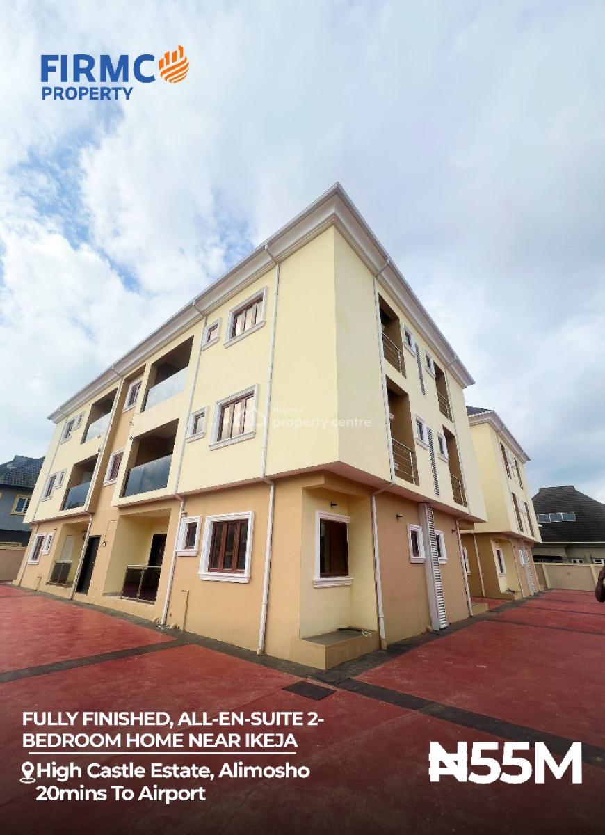 Top-notch Fully Finished All-ensuite 2 Bedroom, Alimosho, Lagos, Self Contain (single Rooms) for Sale