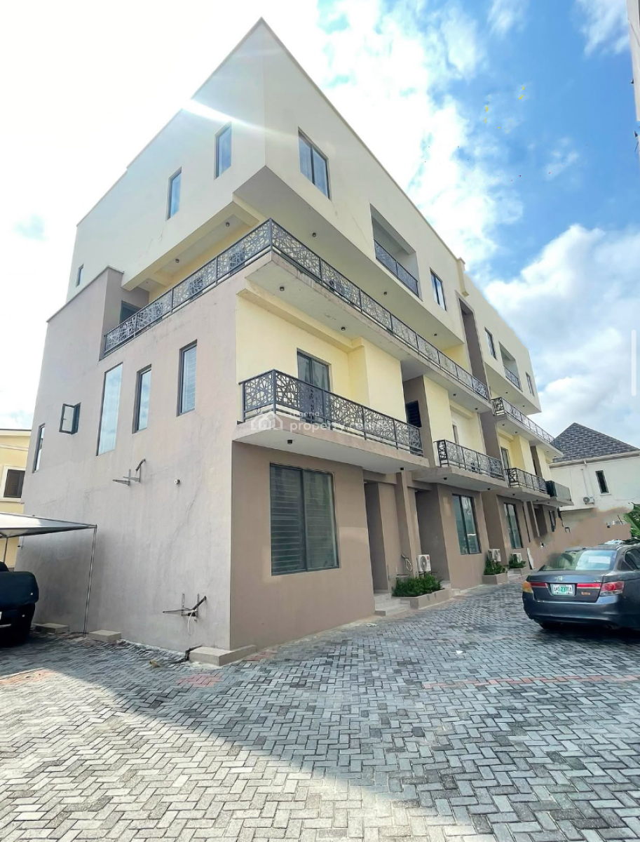 Contemporary 3 Bedroom Terrace Duplex, Lekki Phase 1, Lekki, Lagos, Terraced Duplex for Sale