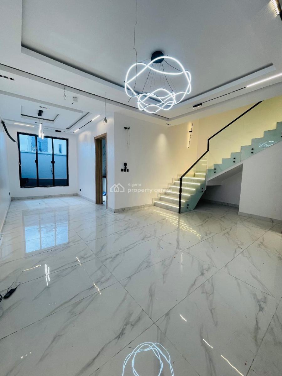 Contemporary Luxury 4bed Terrace Duplex with Gym Room and Swiming Pool, Agungi, Lekki, Lagos, Terraced Duplex for Sale