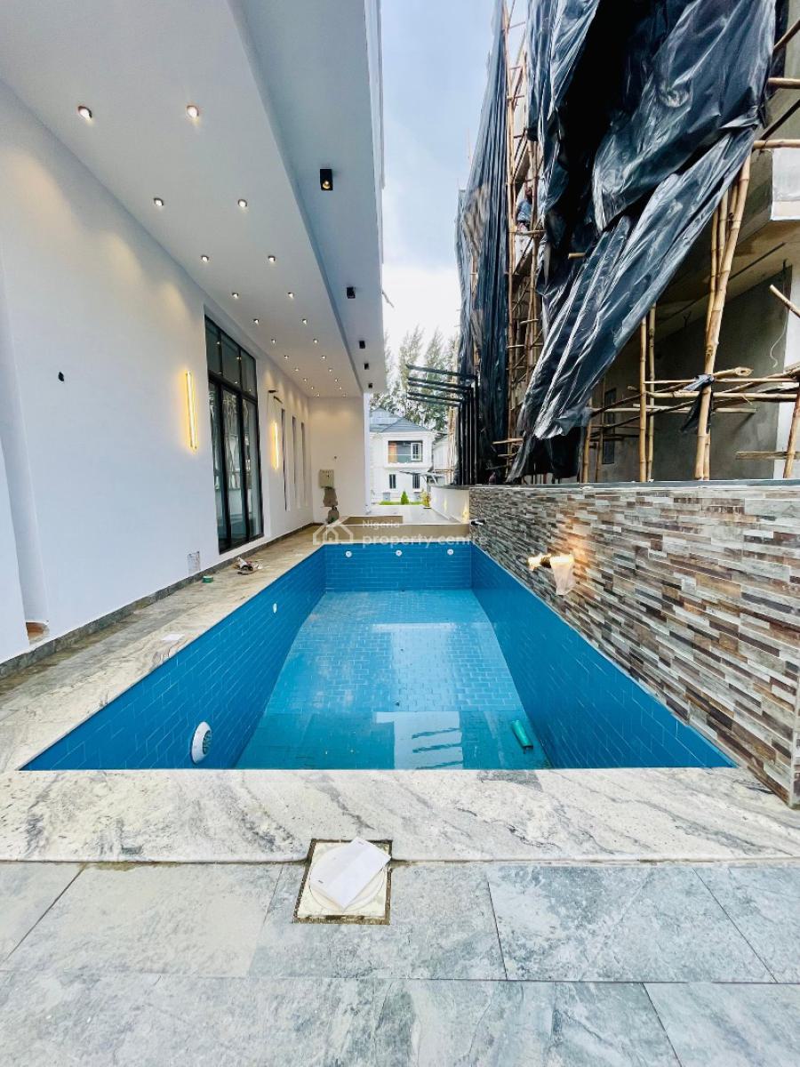 Luxurious Perched 5 Bedroom Smart Home with Cinema, Swimming Pool, Gym, Lekki County Homes, Lekki, Lagos, House for Sale