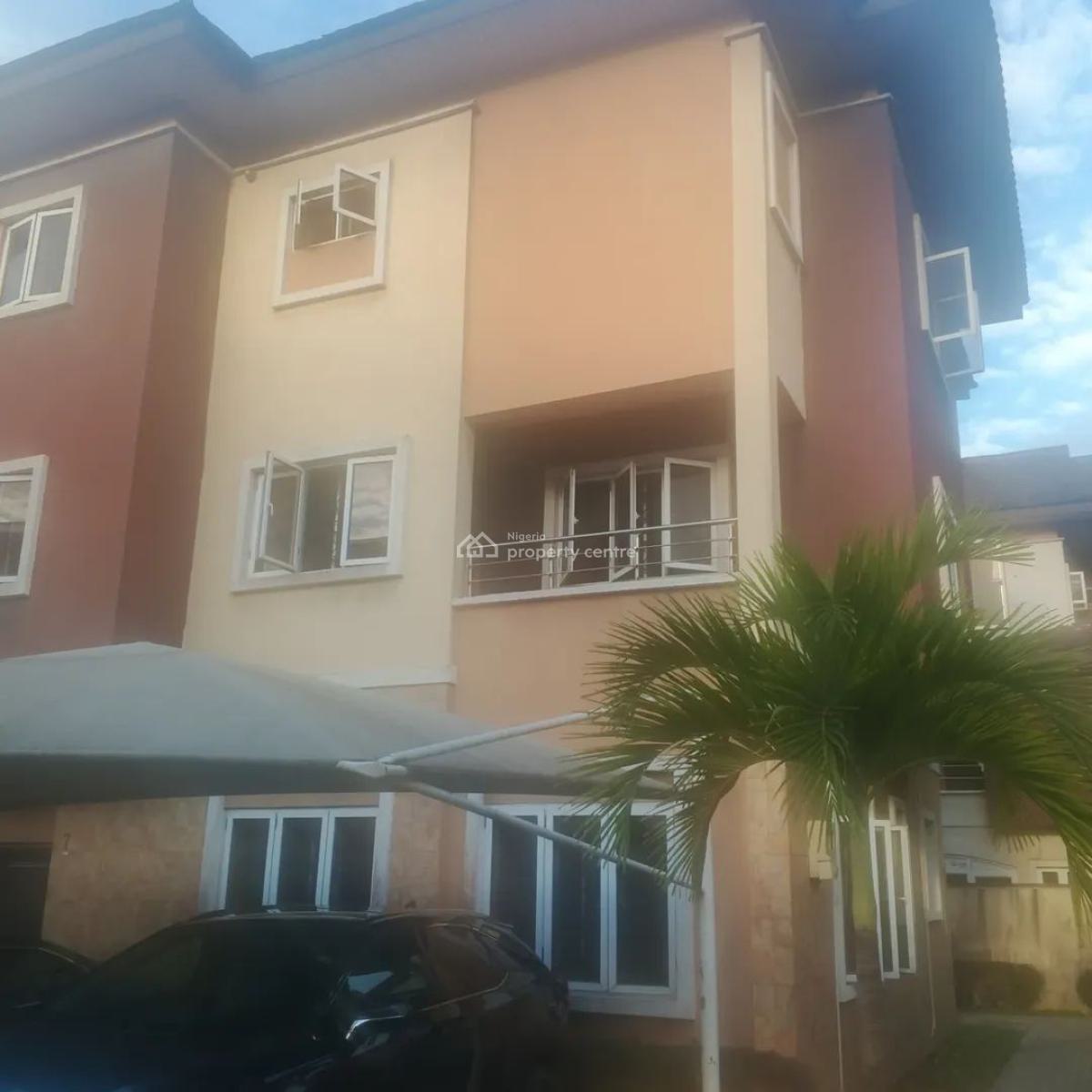 Well Maintained 4 Bedroom Duplex with Bq, Serviced Estate By Chisco Busstop, Ikate Elegushi, Lekki, Lagos, Terraced Duplex for Rent