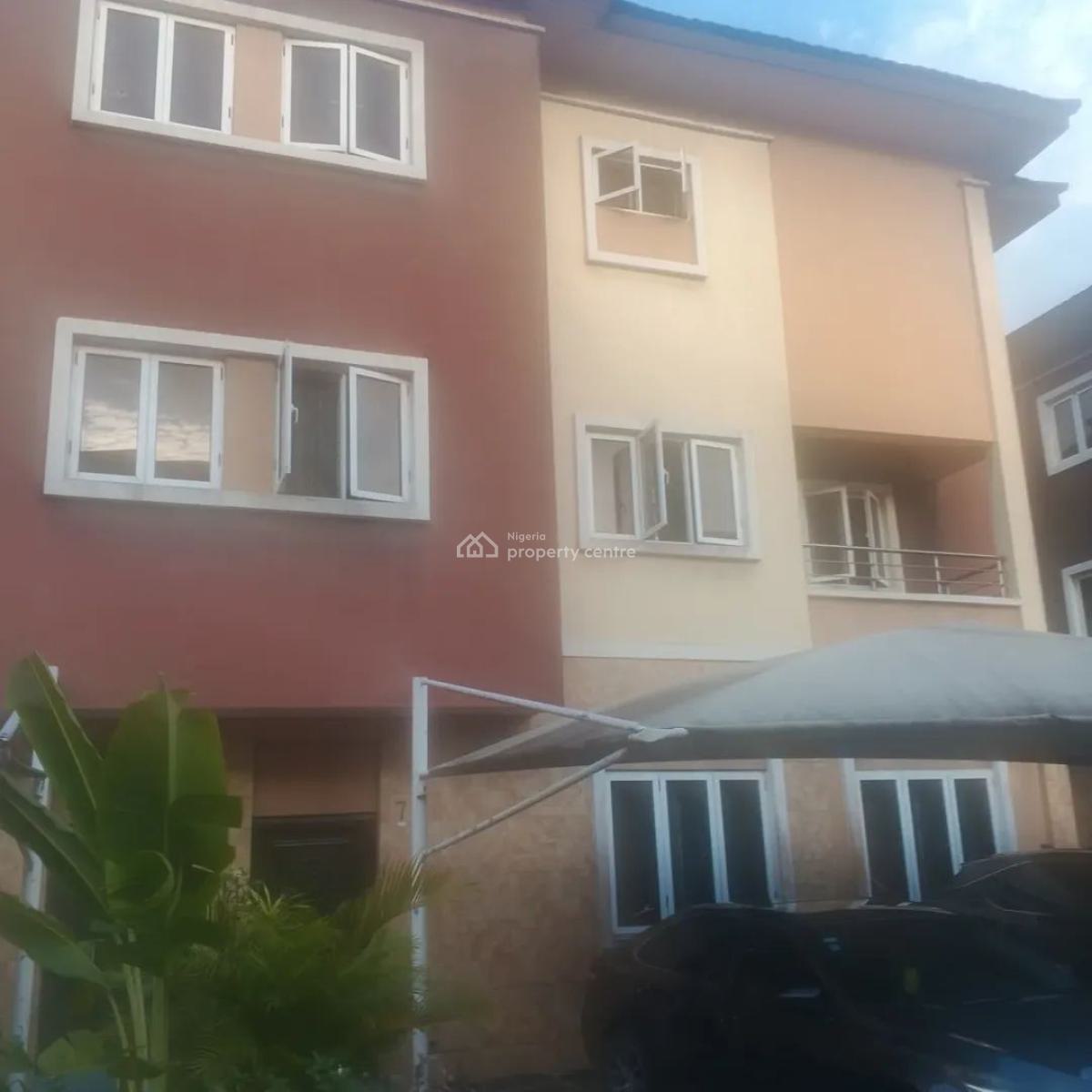 Well Maintained 4 Bedroom Duplex with Bq, Serviced Estate By Chisco Busstop, Ikate Elegushi, Lekki, Lagos, Terraced Duplex for Rent