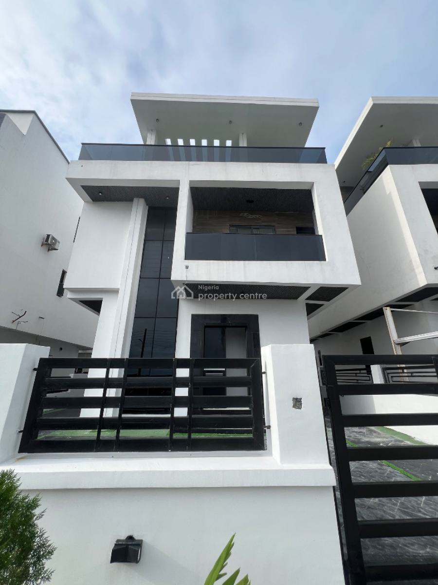 Luxury Built Five Bedroom Detached House with Pool and Bq, Off Orchid Road, Lekki Phase 1, Lekki, Lagos, Detached Duplex for Sale