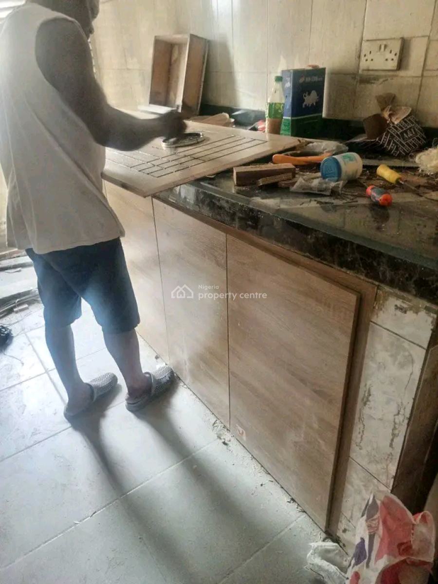 a Newly Renovated 3 Bedroom Flat with Full Pop Finishing, Mangoro, Ikeja, Lagos, Flat / Apartment for Rent