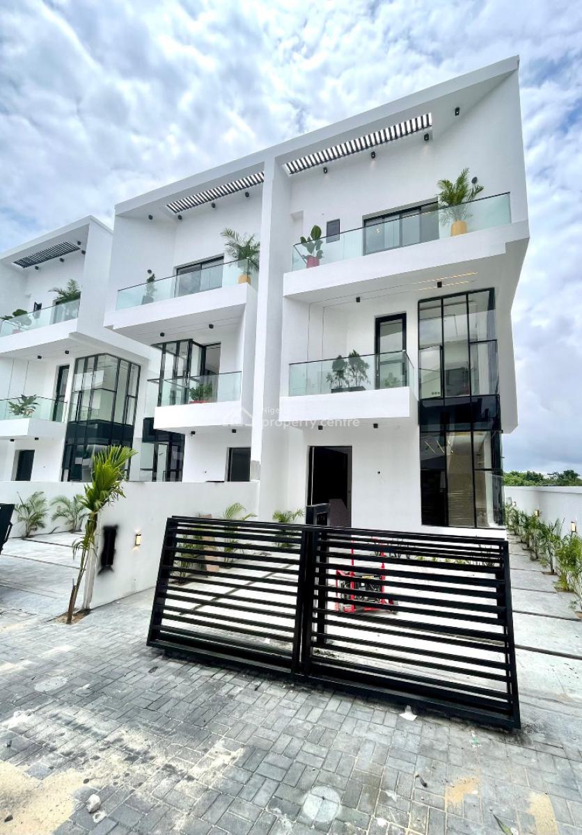 Gorgeously Finished Luxury 4 Bed Semi-detached Duplex with Bq, 2nd Toll Gate, Lekki, Lagos, Semi-detached Duplex for Sale