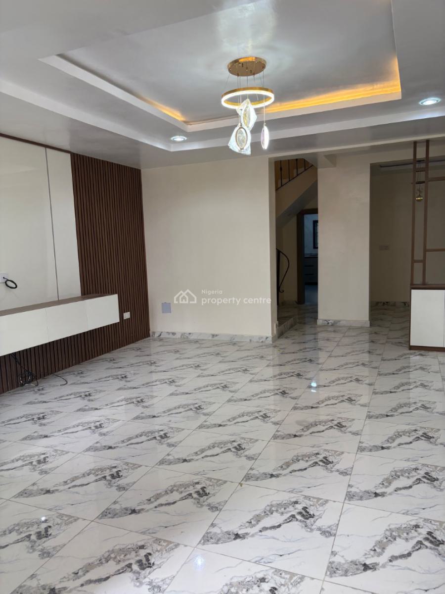 Newly Built 4 Bedroom Terrace Duplex with Bq, Wuse, Abuja, Terraced Duplex for Rent